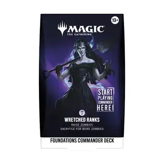 MTG Foundations Commander Deck: Wretched Ranks
