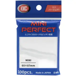 KMC Mini Perfect Fit Sleeves 100-count 60x87 mm