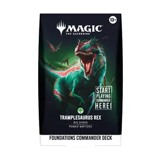 MTG Foundations Commander Deck: Tramplesaurus Rex