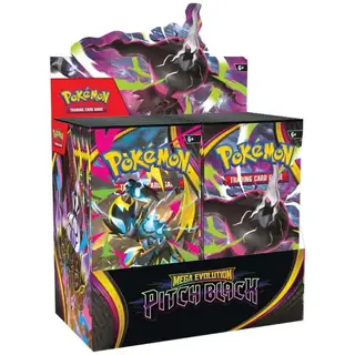 Pokemon Mega Evolution 5 Pitch Black Booster Display