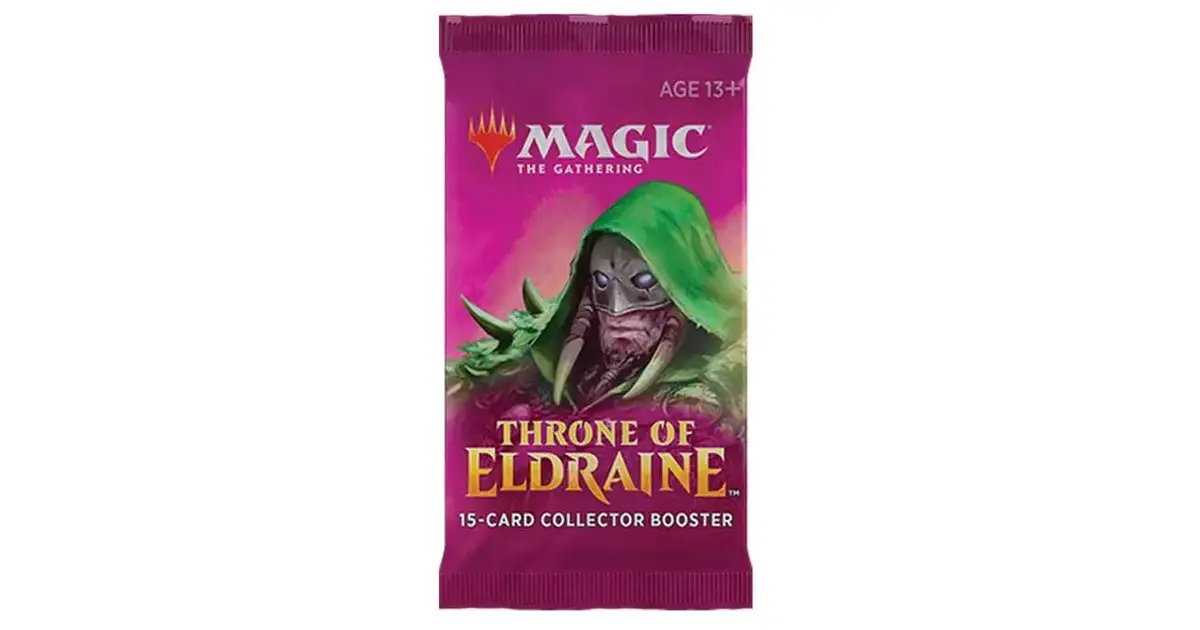 thrones of eldraine booster box Throne of Eldraine Collector Booster Blister Case (72 Packs) main image 1