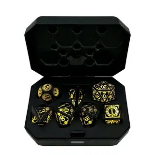 LED Dice - Set of seven - Warm White