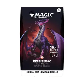 MTG Foundations Commander Deck: Reign of Dragons
