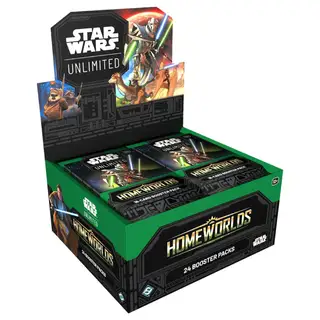 Star Wars Unlimited Homeworld Booster Display