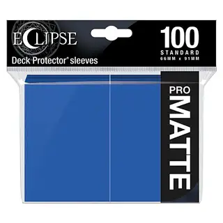 Ultra Pro Deck Protector Sleeves Eclipse Matte Pacific Blue - 100 ct
