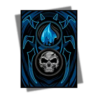 Dimir Sleeves: Blue Black Mana - AI Armor MTG Sleeves - 100 ct