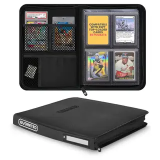 Evoretro Toploader Binder Compact 8-Pocket 2x2