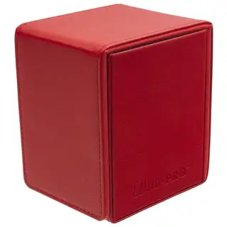 Ultra Pro Alcove Flip Deck Box Vivid Red