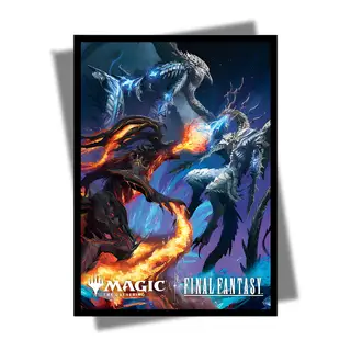 Final Fantasy: Ifrit & Bahamut - Ultra Pro MTG Sleeves - 100 ct