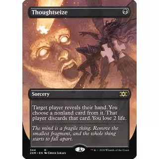 Thoughtseize (Borderless) [Foil]