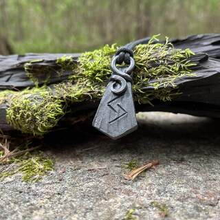 Viking Jewerly Pendant Necklace | Jera Rune (Harvest)