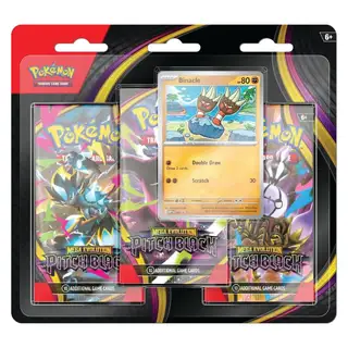 Pokemon Mega Evolution 5 Pitch Black 3-Pack Blister