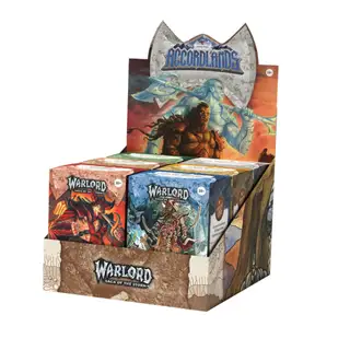 Warlord Saga of the Storm: Into the Accordlands Starter Deck Display