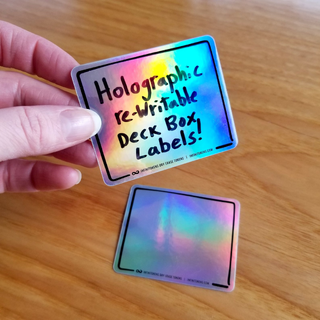 InfiniTokens Deck Box and Organizing Holofoil Labels