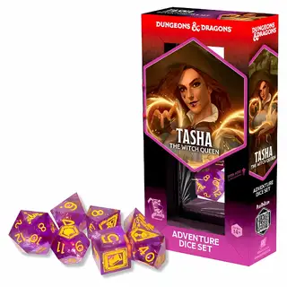 D&D Adventure Dice: Tasha the Witch Queen (Sharp-Edged)