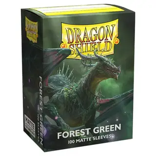Dragon Shield Sleeves Matte Forest Green