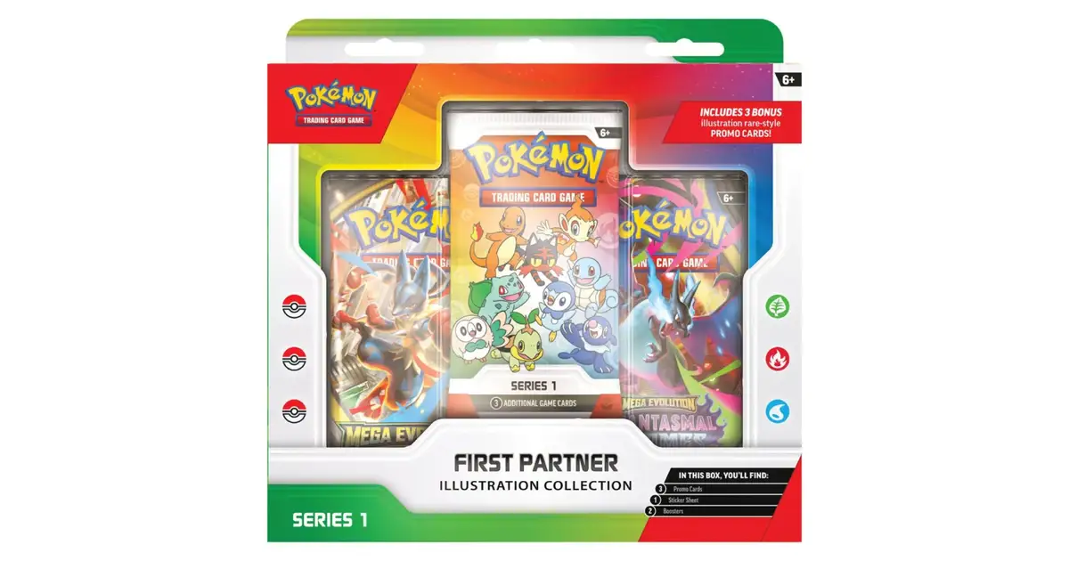 Pokemon First Partner Illustration Collection: Series 1 | Pokemon | Trading  Card Games | Backwoods Wizards