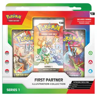 Pokemon First Partner Illustration Collection: Series 1
