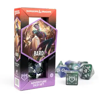 D&D Adventure Dice: Bard (Blue/Green)