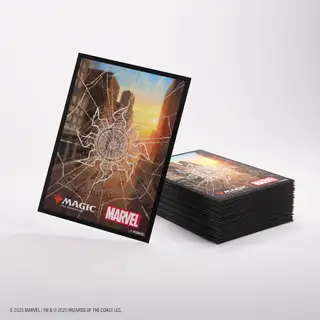MTG Spider-Man Sleeves - Plains
