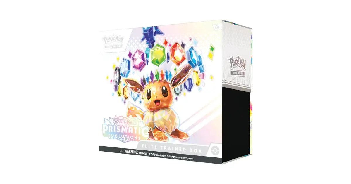 Pokemon Prismatic Evolutions Elite Trainer Box | Pokemon | Trading