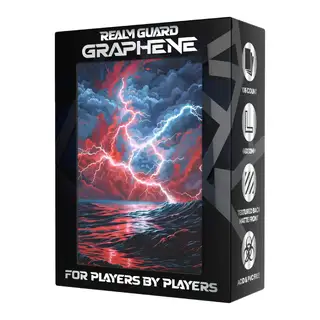 Izzet Storm - Realm Guard Graphene Textured MTG Sleeves - 100 ct