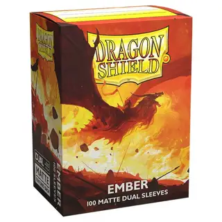 Dragon Shield Matte Dual Sleeves - Ember
