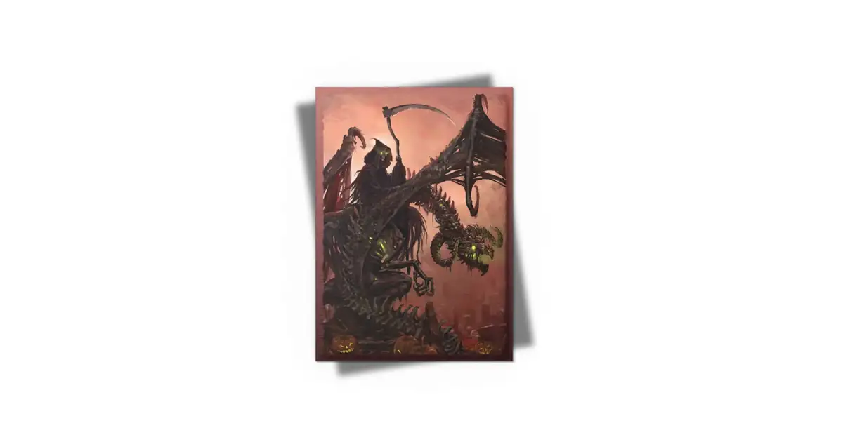 DRAGON SHIELD - STANDARD SIZE BRUSHED ART SLEEVES - HALLOWEEN 2025 (100 DRAGON SHIELD - STANDARD SIZE BRUSHED ART SLEEVES - HALLOWEEN 2025 (100