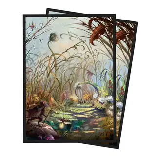 Bloomburrow Season Lands: Plains (Summer) - Ultra Pro MTG Sleeves - 100 ct