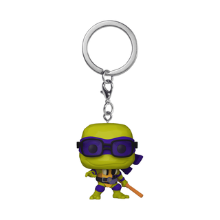 Funko Pocket Pop Donatello (Mutant Mayhem) Keychain