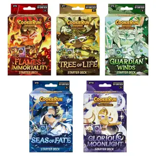 CookieRun TCG: Legendary Cookie Starter Deck Assortment