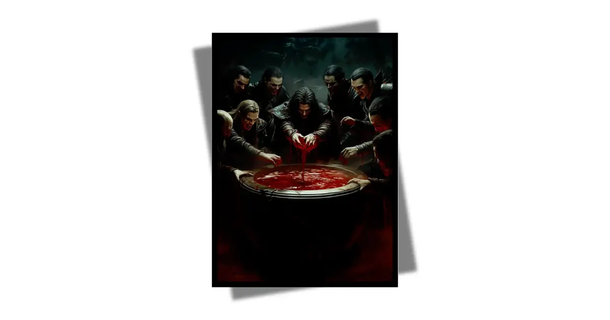 Vampire Ritual Card Sleeves - Realm Guard MTG Sleeves - 100 ct | MTG ...