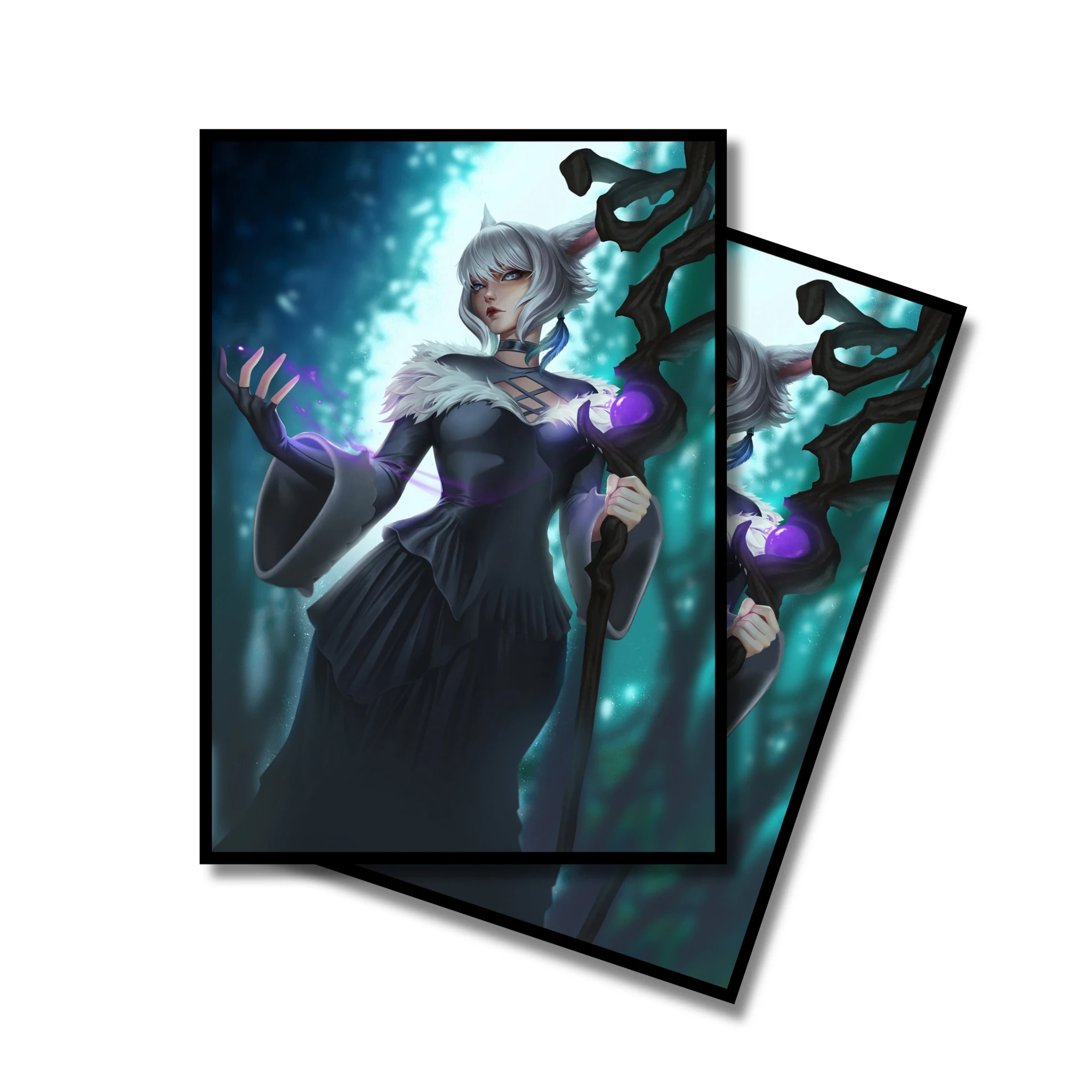 mtg card sleeves 100 Japanese Big Wave -MTG Card Sleeves - 60/100/120 - TCG Card Sleeve Set - Commander Sleeves