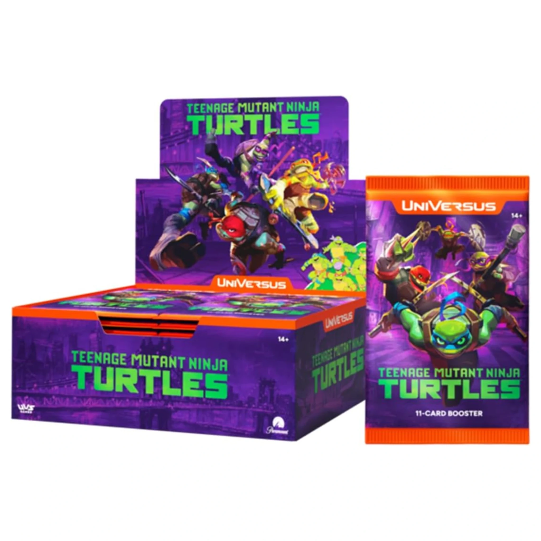 UniVersus TMNT: Booster Display | UniVersus | Trading Card Games UniVersus TMNT: Booster Display | UniVersus | Trading Card Games