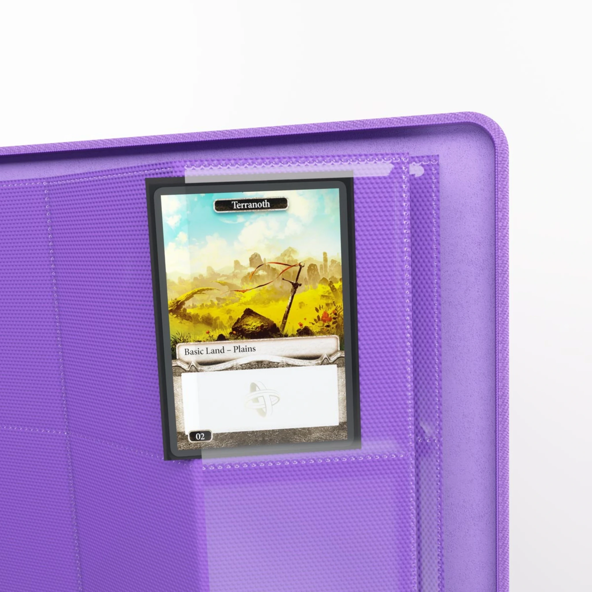 Zip-Up Album - Gamegenic 8-Pocket / Purple Zip-Up Album - Gamegenic 8-Pocket / Purple
