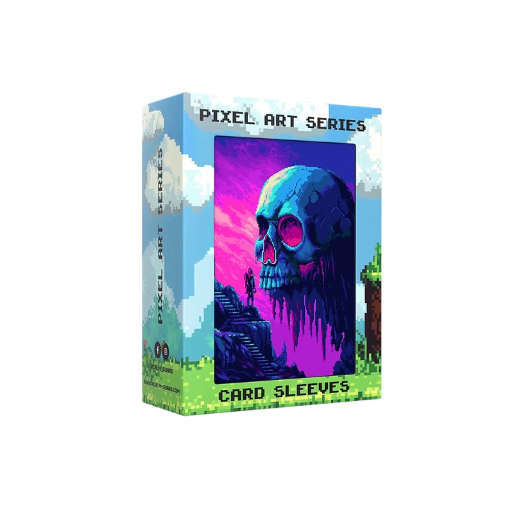 pixel art card sleeves mtg Realm Guard Series and precise fit make these AI Armor sleeves ideal for every format. Card Sleeves