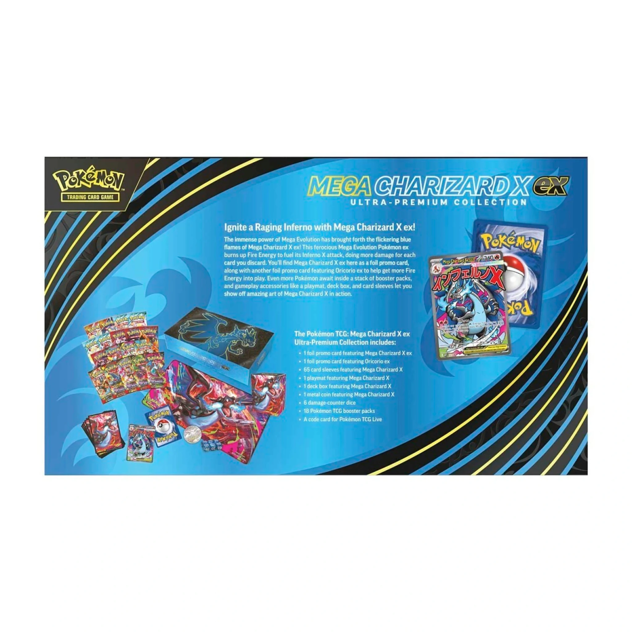 Pokemon Mega Charizard X ex Ultra-Premium Collection | Pokemon | Trading Card Games | Backwoods Wizards Pokemon Mega Charizard X ex Ultra-Premium Collection | Pokemon | Trading Card Games | Backwoods Wizards