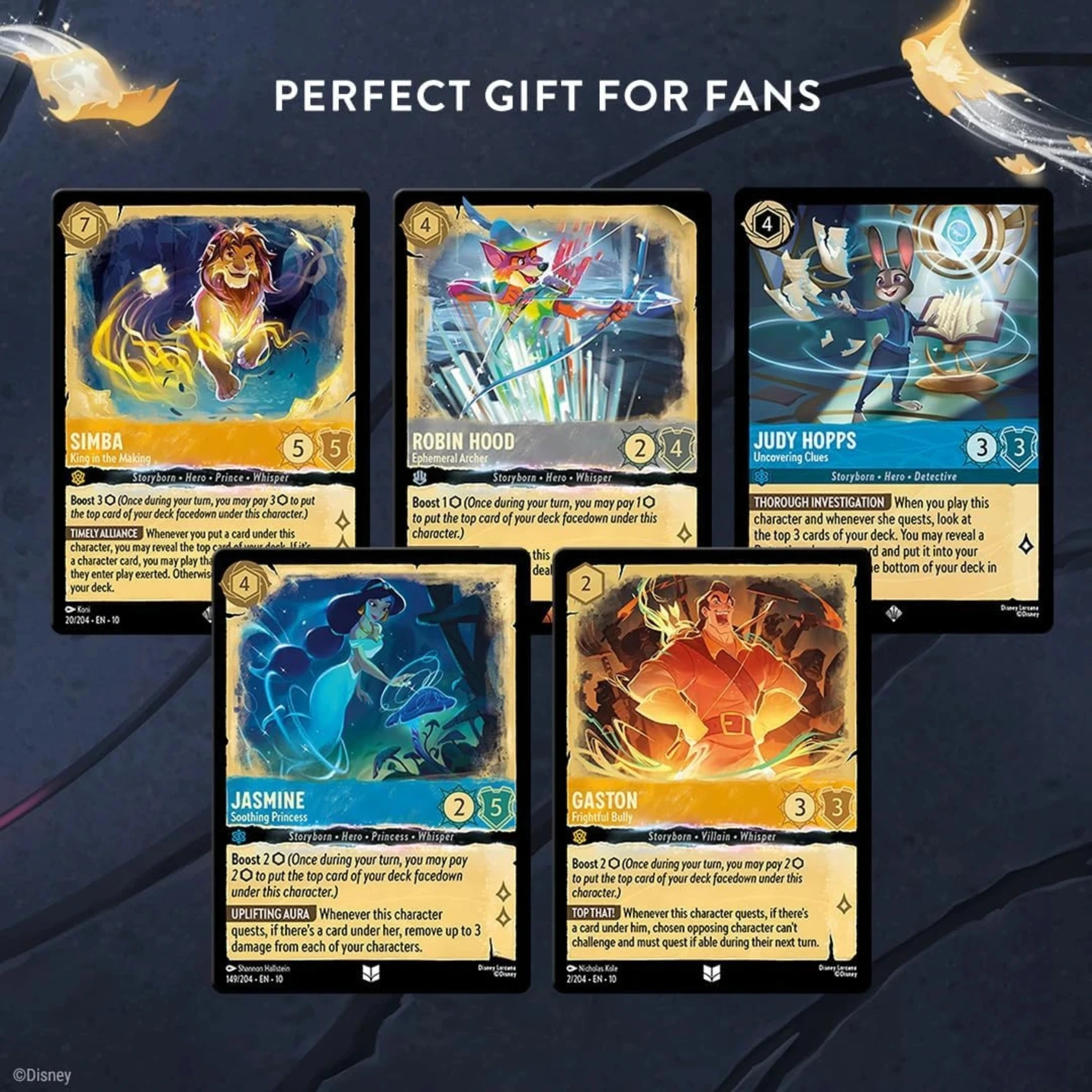 lorcana cards in stock Disney Lorcana: Winterspell Booster Box (24 Packs) English Edition you may banish chosen opposing character. Disney Lorcana TCG: LOREBOOK 252