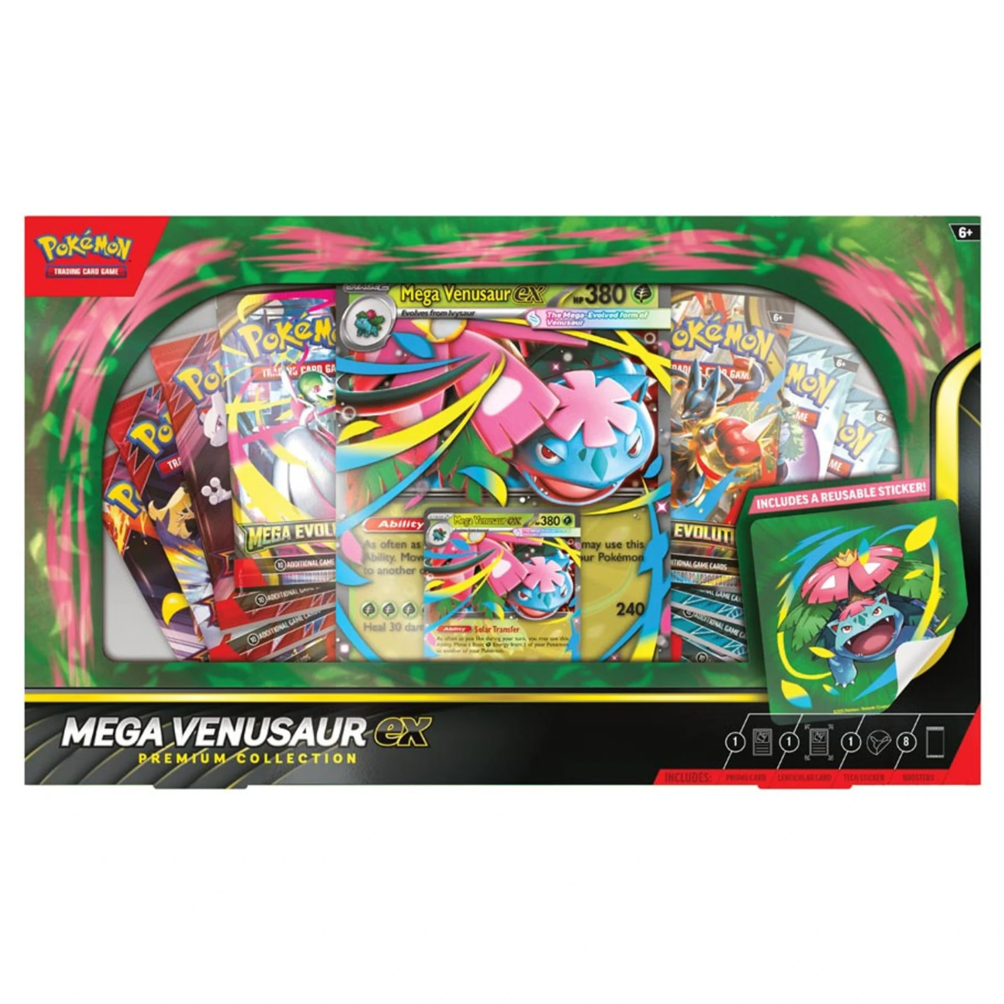 Pokemon Mega Venusaur ex Premium Collection | Pokemon | Trading Card Games | Backwoods Wizards Pokemon Mega Venusaur ex Premium Collection | Pokemon | Trading Card Games | Backwoods Wizards