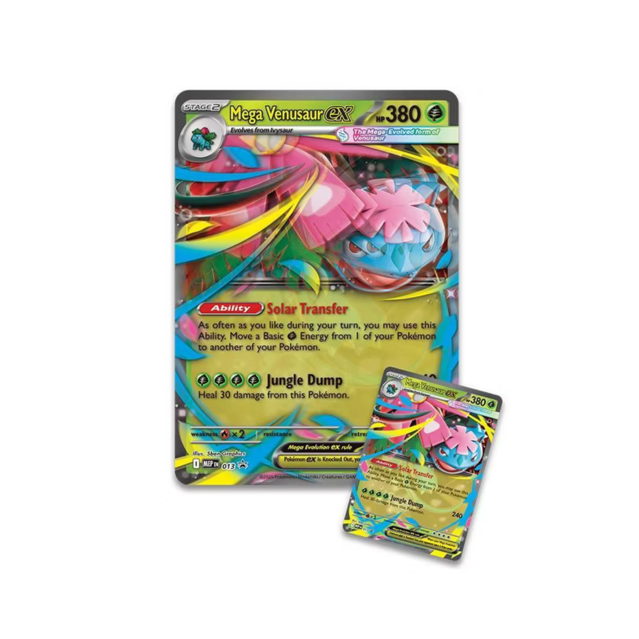 pokemon card venusaur ex Venusaur EX Pokmon Card - Holo Rare - Grass-Type TCG Collectible