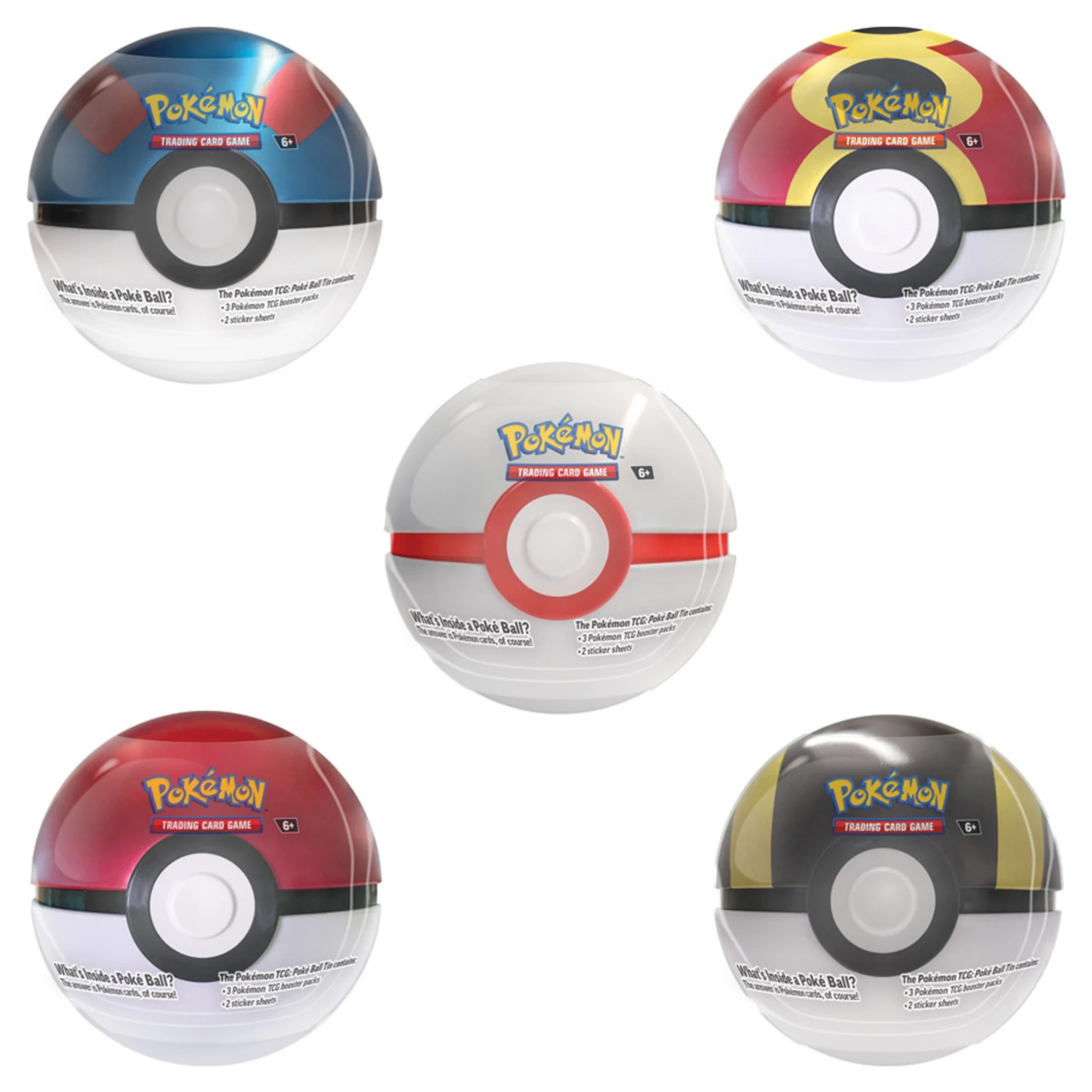pokemon cards balls Pokmon TCG: 2025 Q4 Pok Ball Tin (1 Selected at Random from 5 Styles) and dance. Pokemon TCG: Pokemon GO Pok