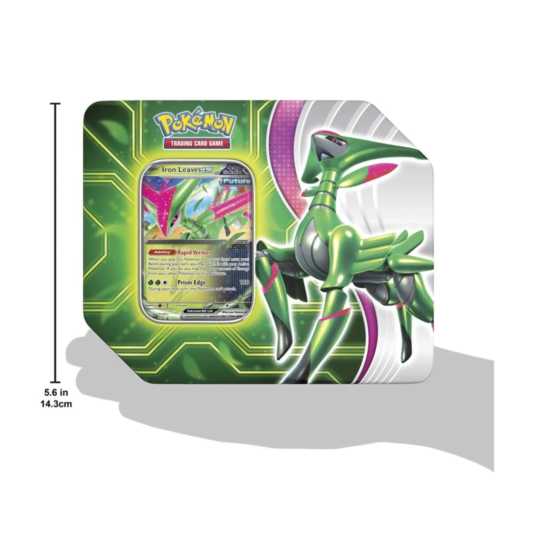 pokemon paradox clash card list ex Tins Walking Wake Iron Leaves Sealed Set of 2 Includes 1 item Paradox Rift Card List and