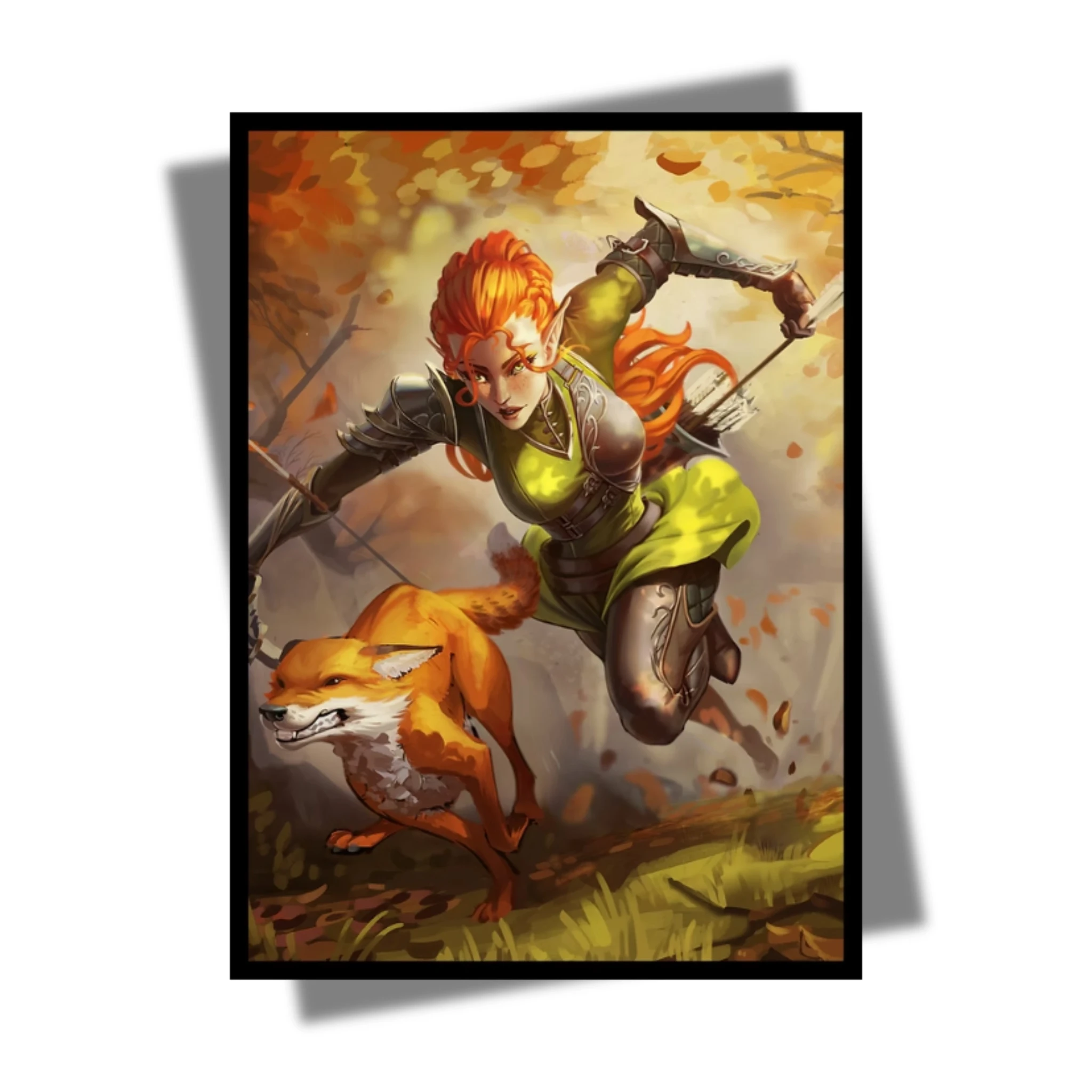mtg elf card sleeves mtg elf card sleeves Fantasy North - Valora Lothuandyr - Dragon Knight (Teragotha)