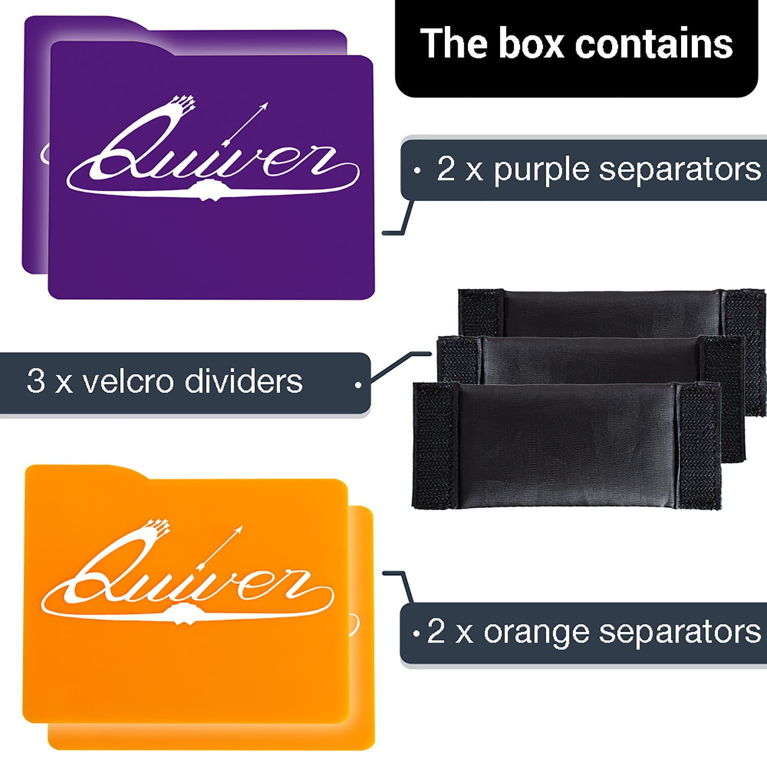 Quiver TCG Case Dividers & Separators | Gaming Accessories | Backwoods ...
