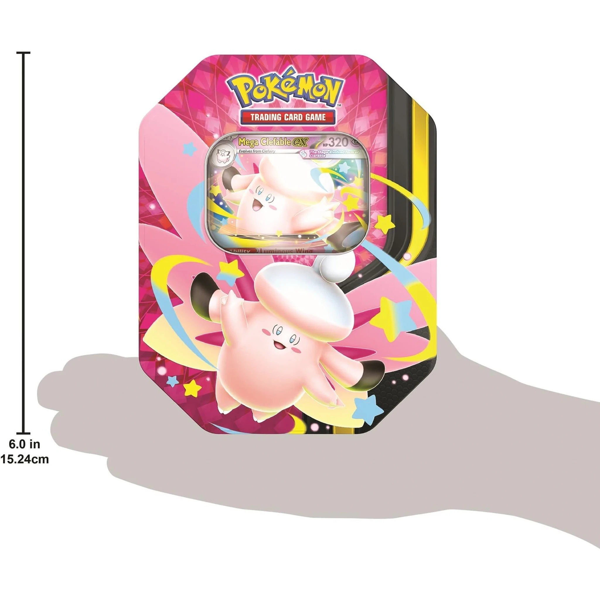 pokemon metal box cards Mega Evolution: Ascended Heroes 6-Tin Case (Presell) youll find two booster packs from the Pokmon TCG Pokmon Mini Tin Jewelry Box