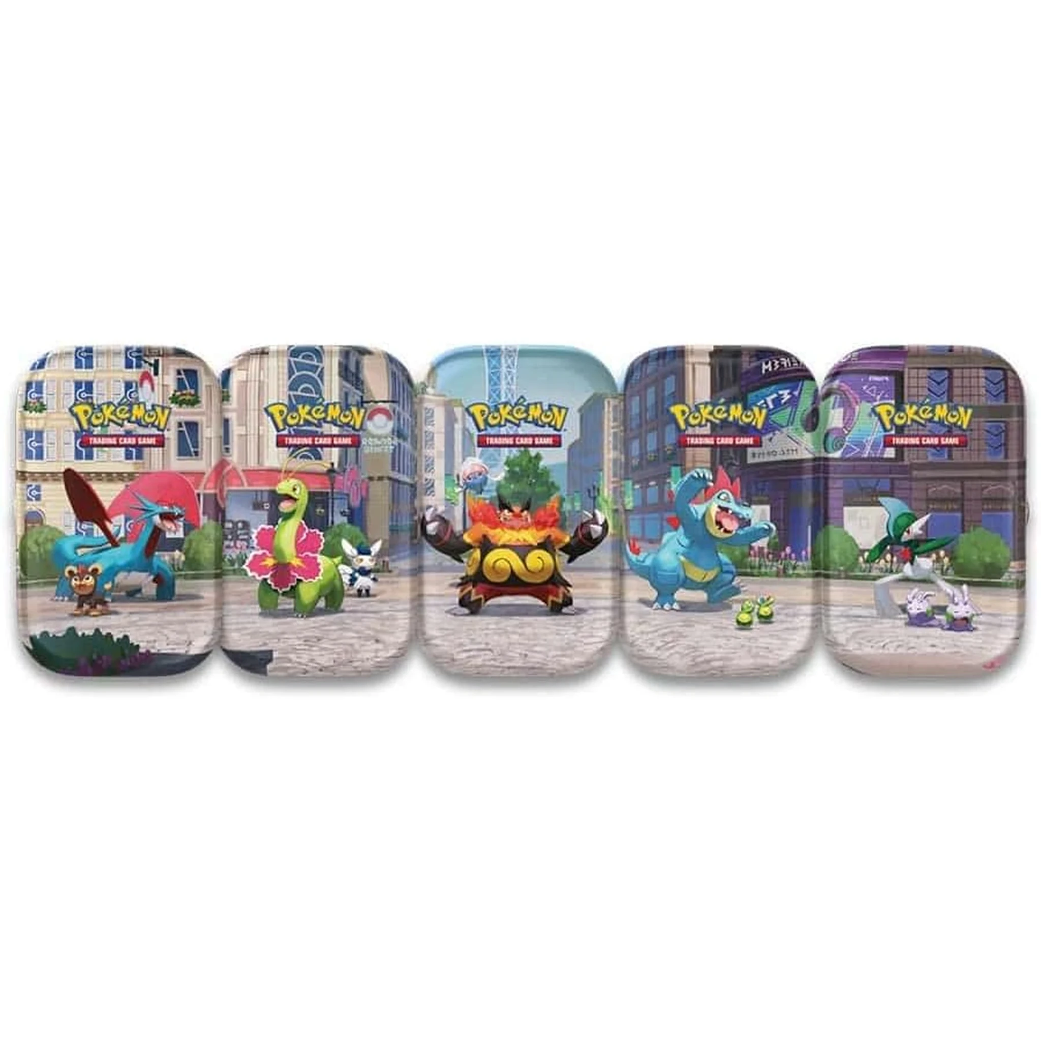 pokemon trading cards tin Pokmon Trading Card Game: Paldea Friends Mini Tin 5-Pack