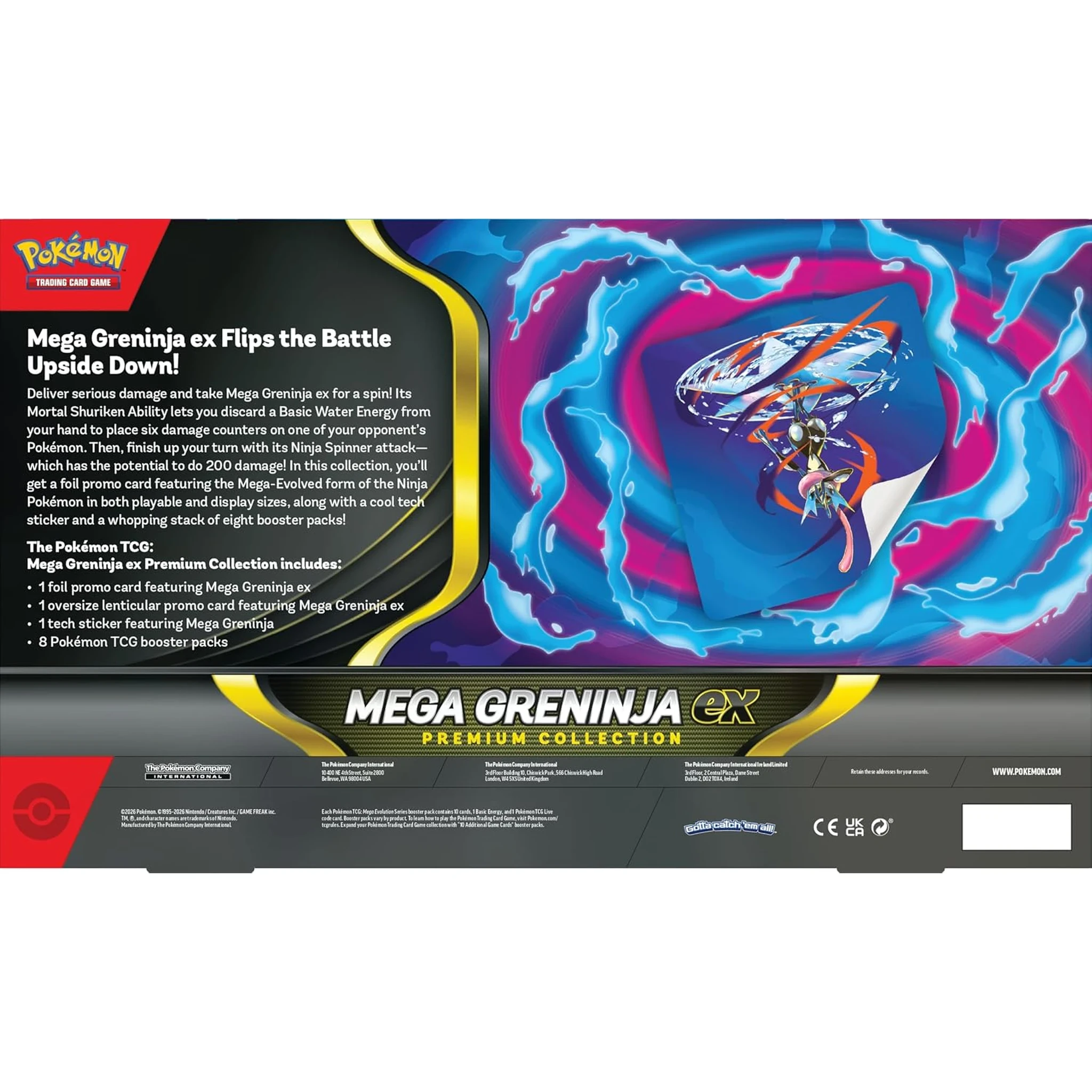 greninja booster box Pokmon TCG: Ash-Greninja-EX Box
