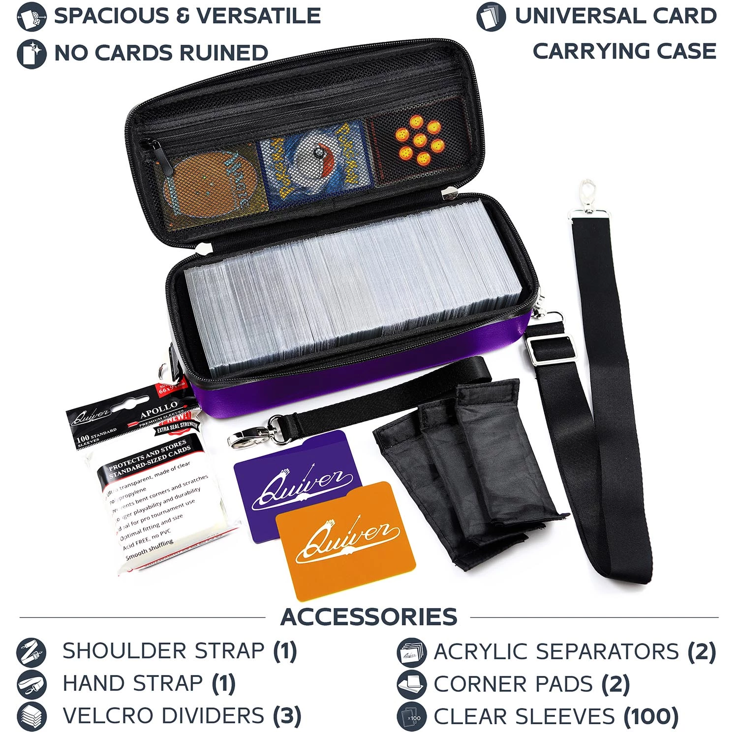 quiver card sleeves Artemis Premium - By - Are AMAZON Sleeves any good?! PRECISE DESIGN Quiver Time 200 Artemis Standard