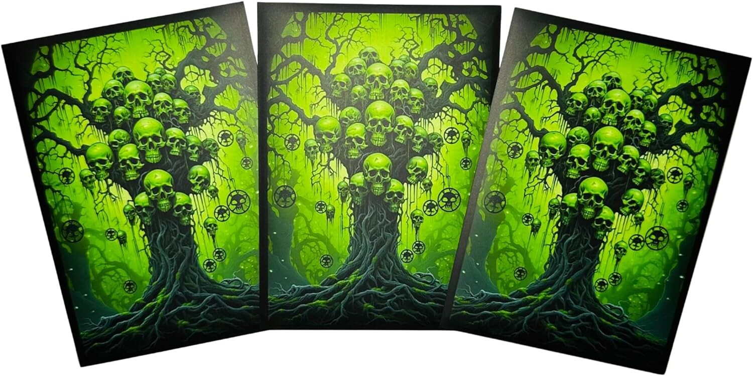 Golgari Tree of The Dead Card Sleeves - Realm Guard MTG Sleeves - 100 ct Golgari Tree of The Dead Card Sleeves - Realm Guard MTG Sleeves - 100 ct