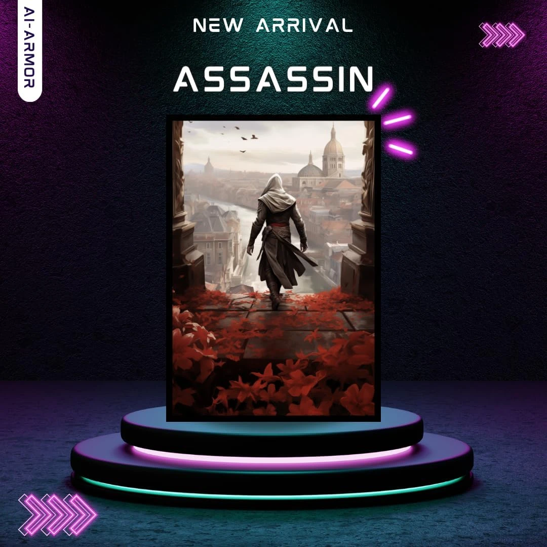 MTG (Assassin) 100ct Matte Tcg Card Art Sleeves By Ai Armor MTG (Assassin) 100ct Matte Tcg Card Art Sleeves By Ai Armor